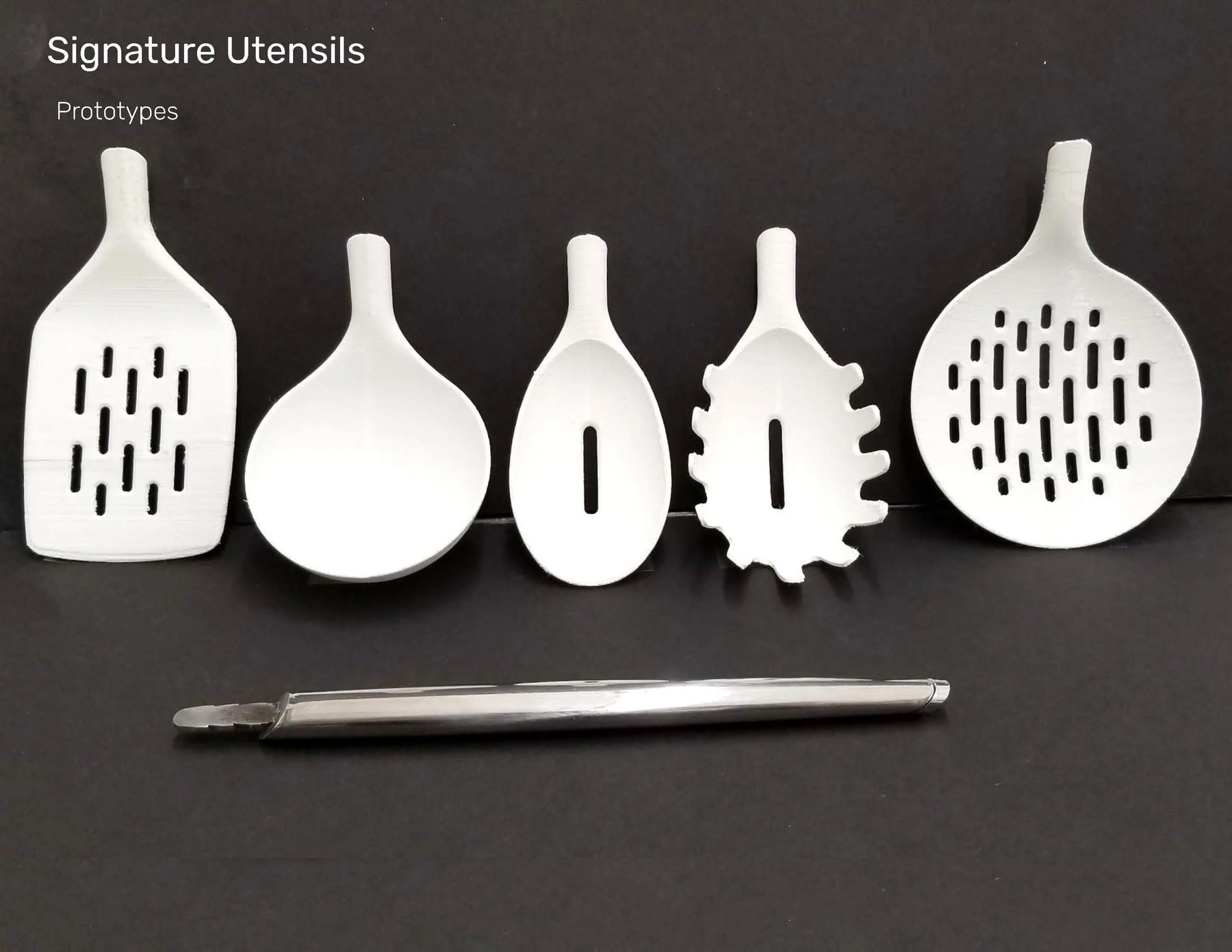 Art+Cook Signature Utensils — early prototypes