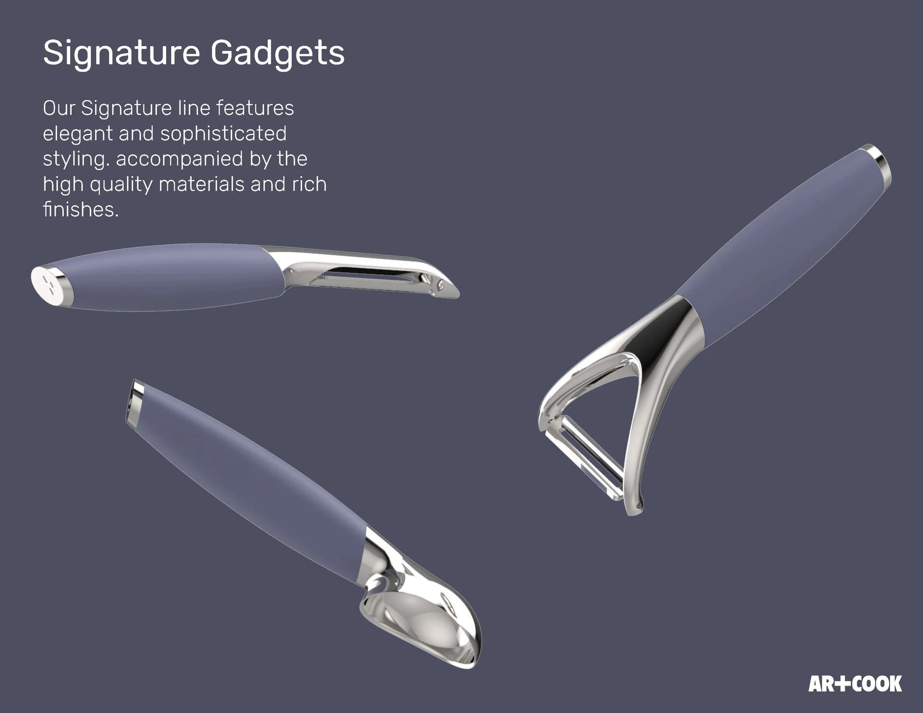 Art+Cook Signature Gadgets — hero render