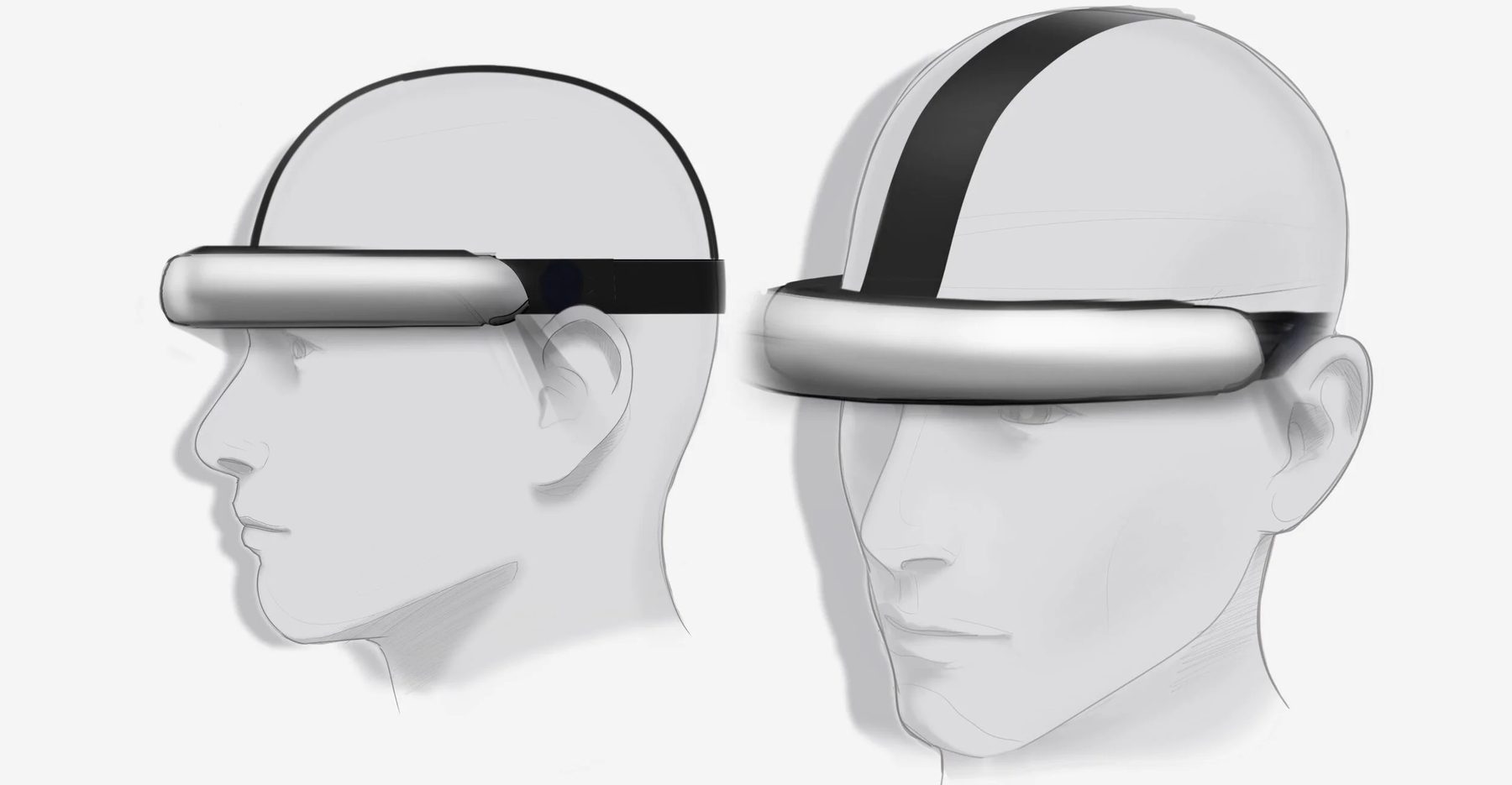 TREV neuro headset architecture study — component stacking